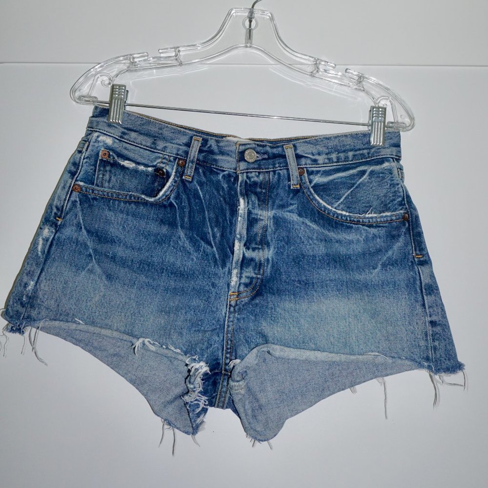 AGOLDE Parker Cut Off Short